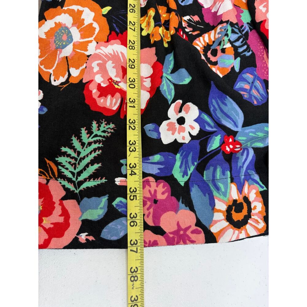 Maeve by Anthropologie Magnolia Tunic Dress XS Colorful Floral Garden Boho - Picture 10 of 13